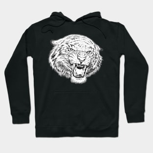 tigre black Hoodie